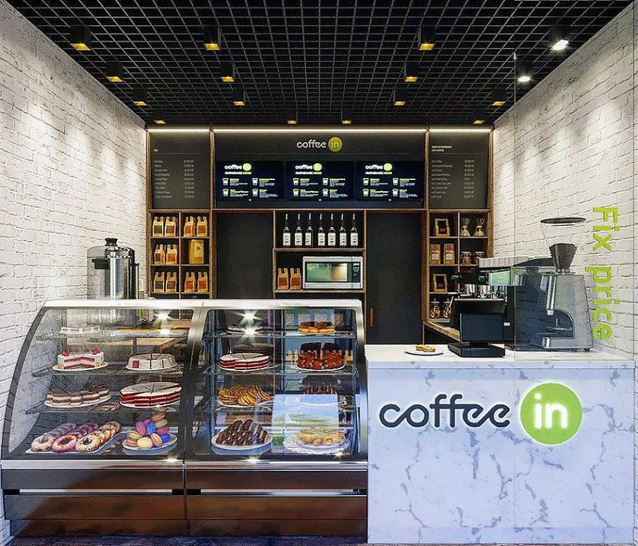 Сеть Coffee in впервые откроет кофейни fix price