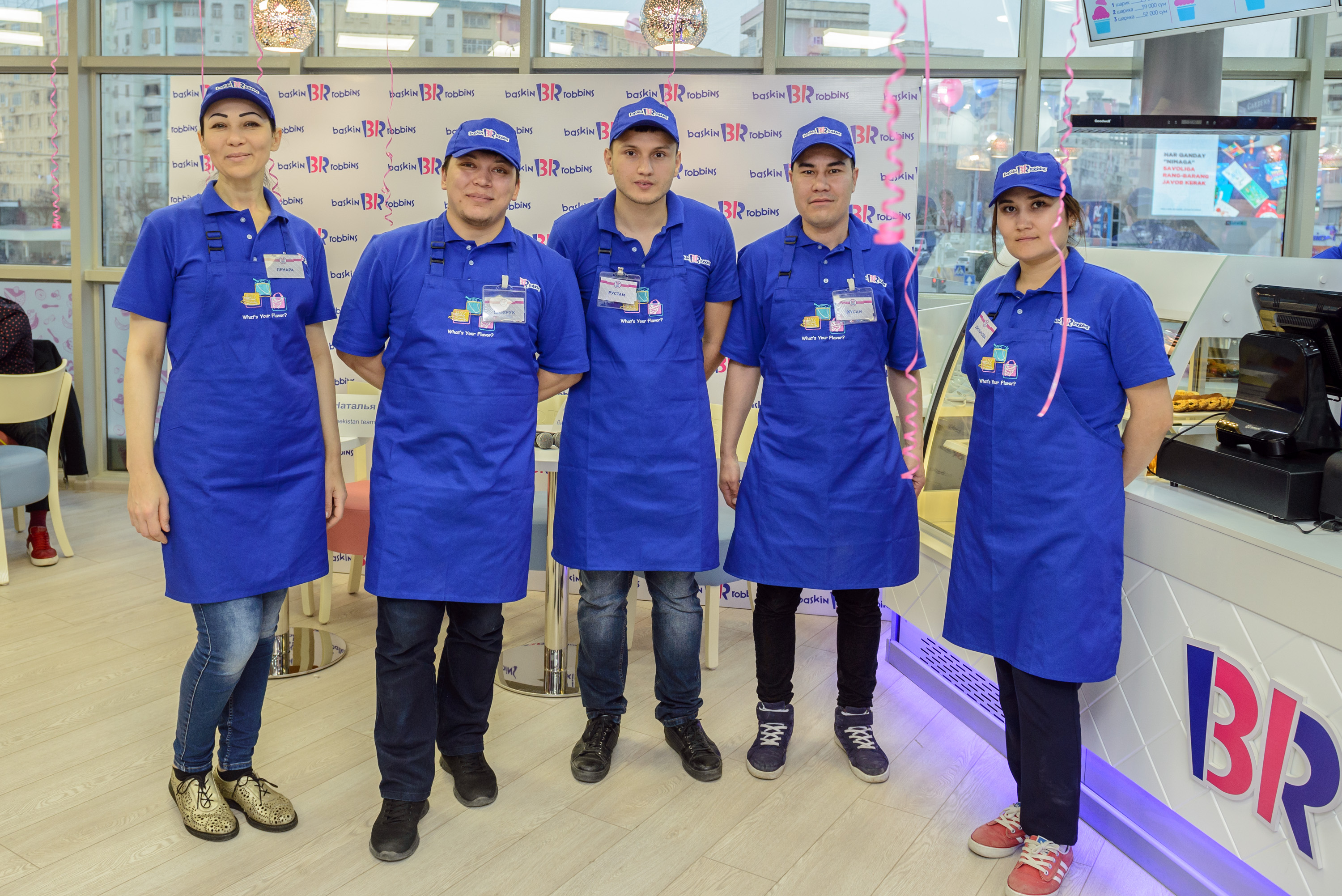 В столице Узбекистана открылось первое в республике кафе-мороженое «Баскин Роббинс»