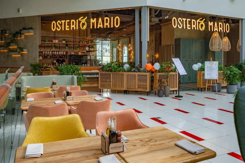 Сеть ресторанов «Остерия Марио» расширяется благодаря франшизе: 35 ресторанов и рост не останавливается